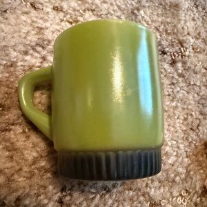 Vintage Anchor Hocking Fire-King Green Mug – USA